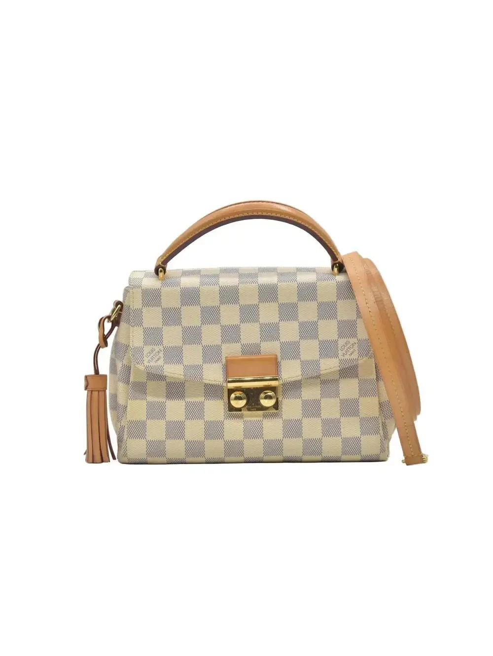 $2000 2016 Louis Vuitton Damier Azur Croisette TR5105